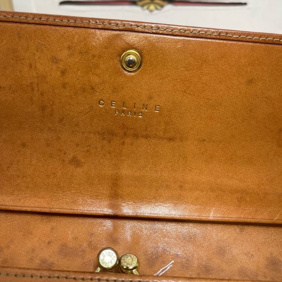 Celine Triomphe Long Wallet, Vintage. - Picture 9 of 15